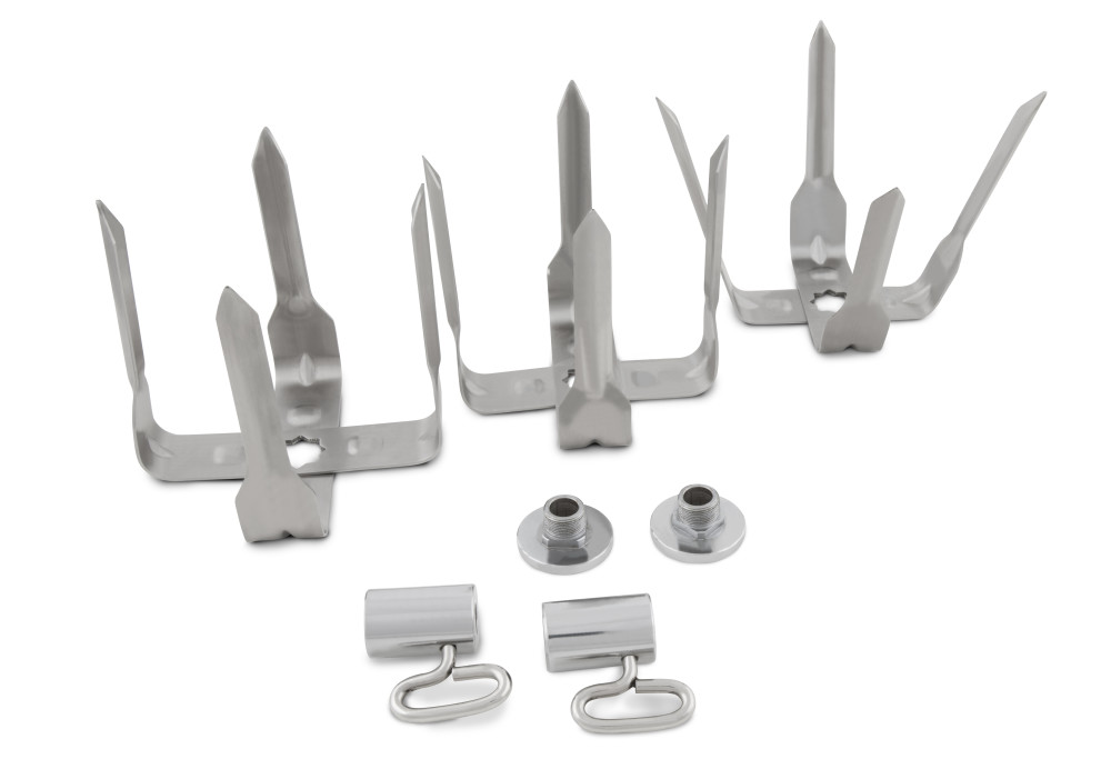 Broil King Stainless Steel Rotisserie Mega Forks Set - Flockneti