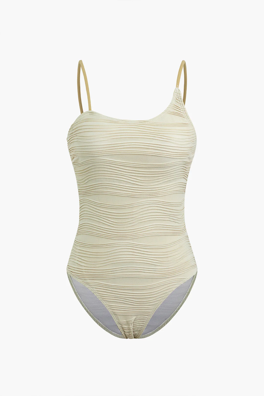 Solid One-Piece Swimsuit - Flockneti