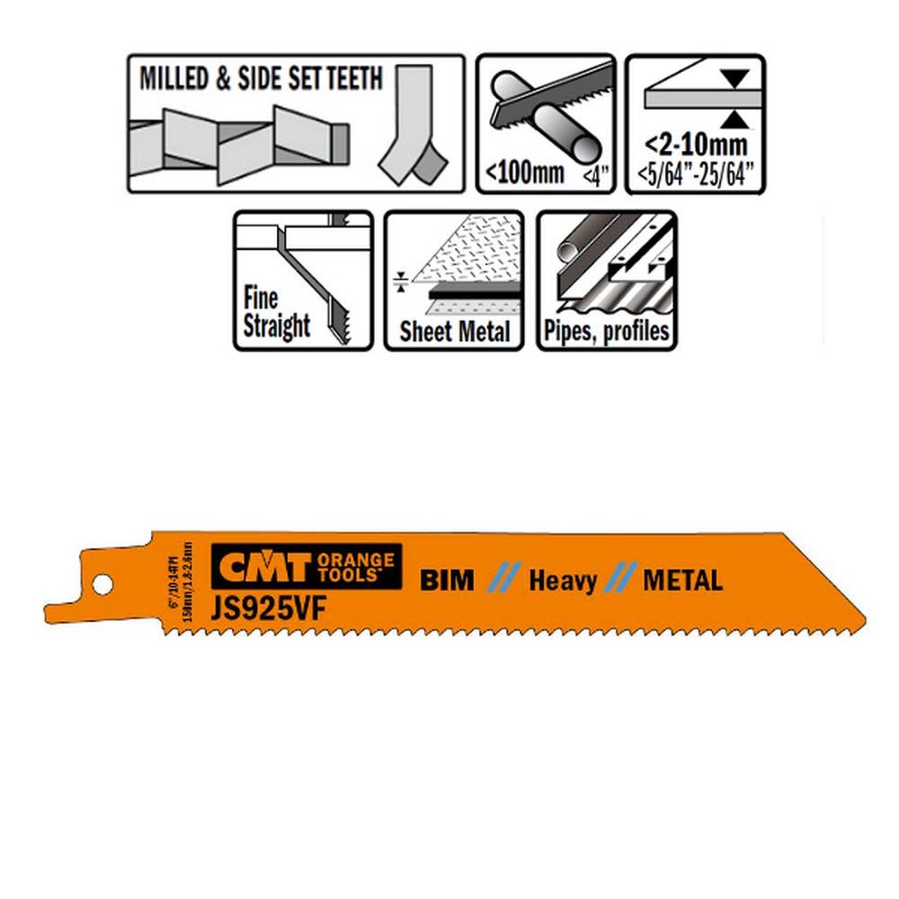 CMT Bi Metal Recip Blade - Flockneti
