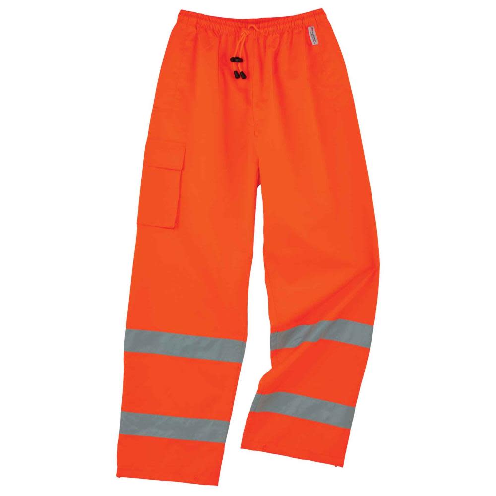 Ergodyne Glowear 8915 Supplemental Class E Rain Pants – 2XL - Flockneti