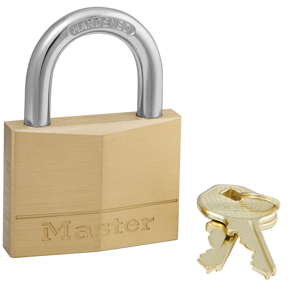 Master Lock Padlock 2″ 5 Pin Cylinder Solid Brass Body 1pk - Flockneti