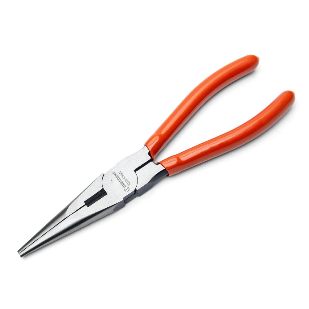 Crescent Plier 8″ Long Chain Nose Dipped Grip - Flockneti