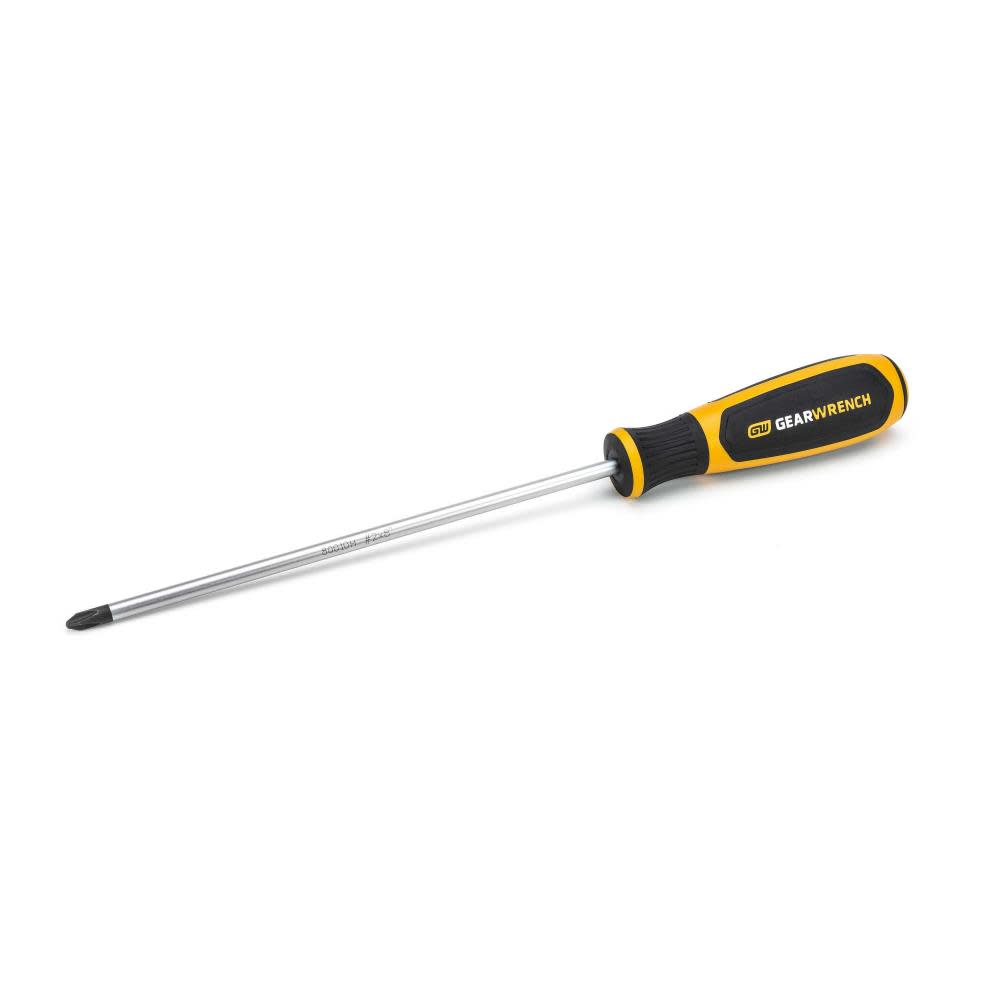 GEARWRENCH #2 x 8″ Phillips Dual Material Screwdriver - Flockneti