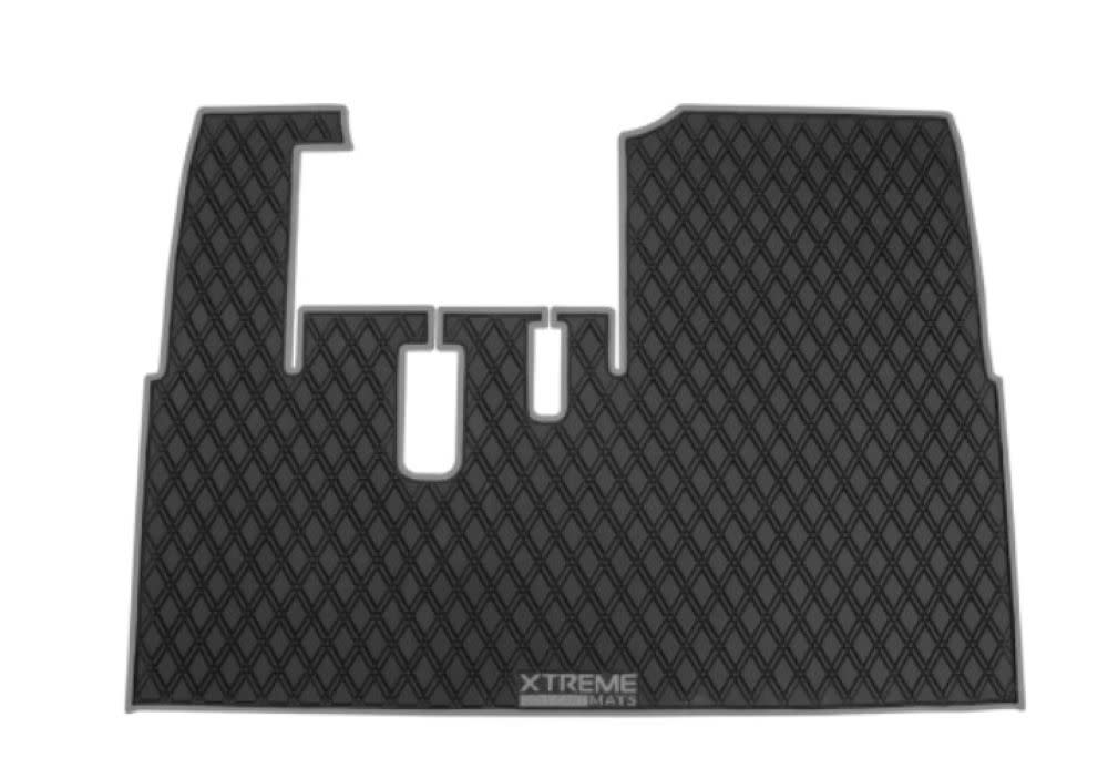 Xtreme Mats Golf Cart Floor Mat ICON & Grey - Flockneti