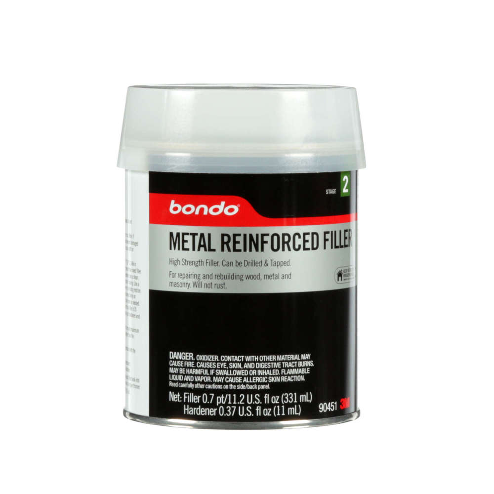 Bondo Metal Reinforced Filler 0.7 Pint - Flockneti