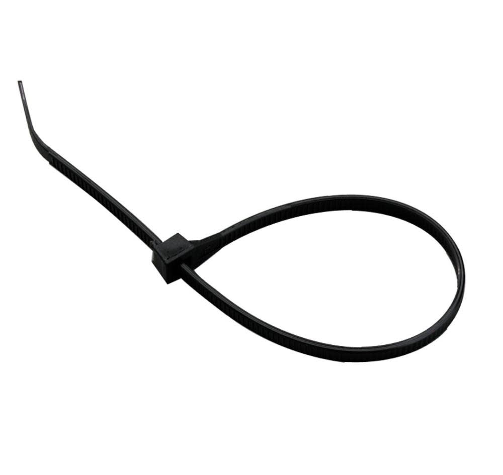 Gardner Bender DoubleLock Cable Tie UVB/Black 14 In. (75 lb) 100/Bag - Flockneti