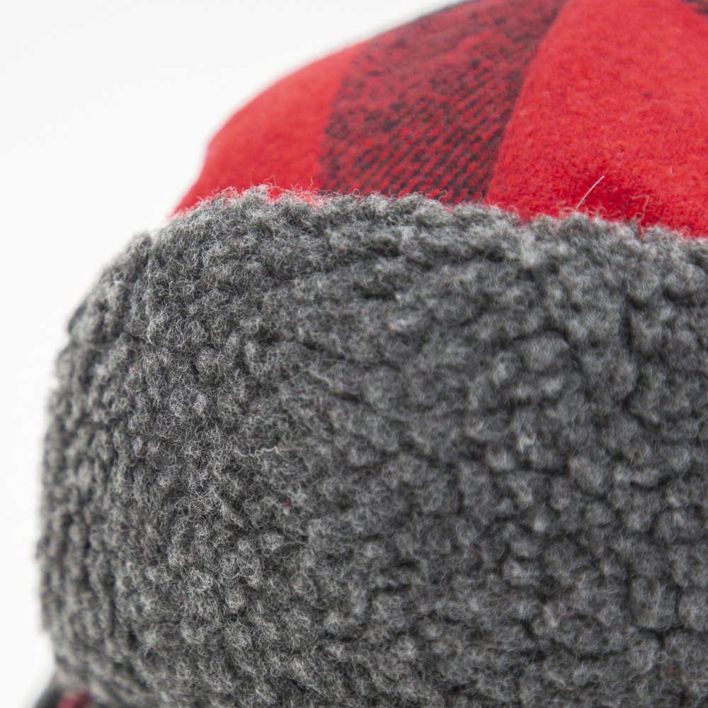 Eskimo Plaid Alaskan Sherpa Hat Youth - Flockneti