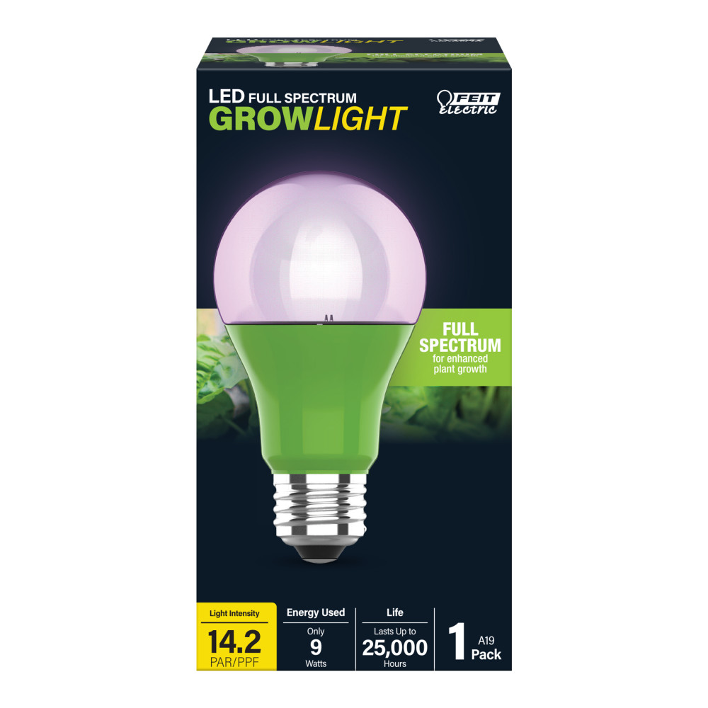 Feit Electric 60W A19 Plant Grow Light LED Bulb- 1pk - Flockneti