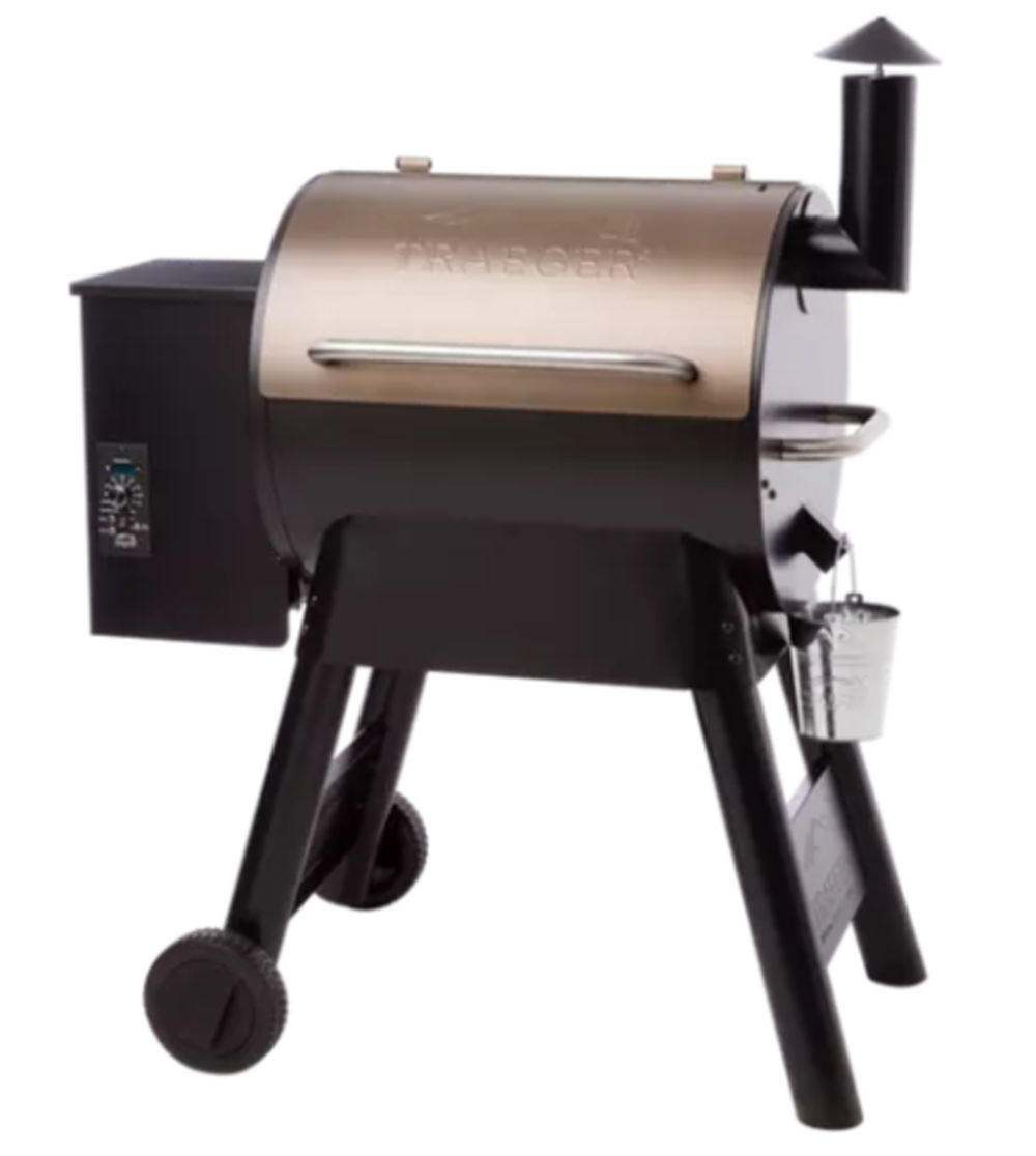 Traeger PRO 22 Bronze Wood Pellet Grill with Digital Controller - Flockneti