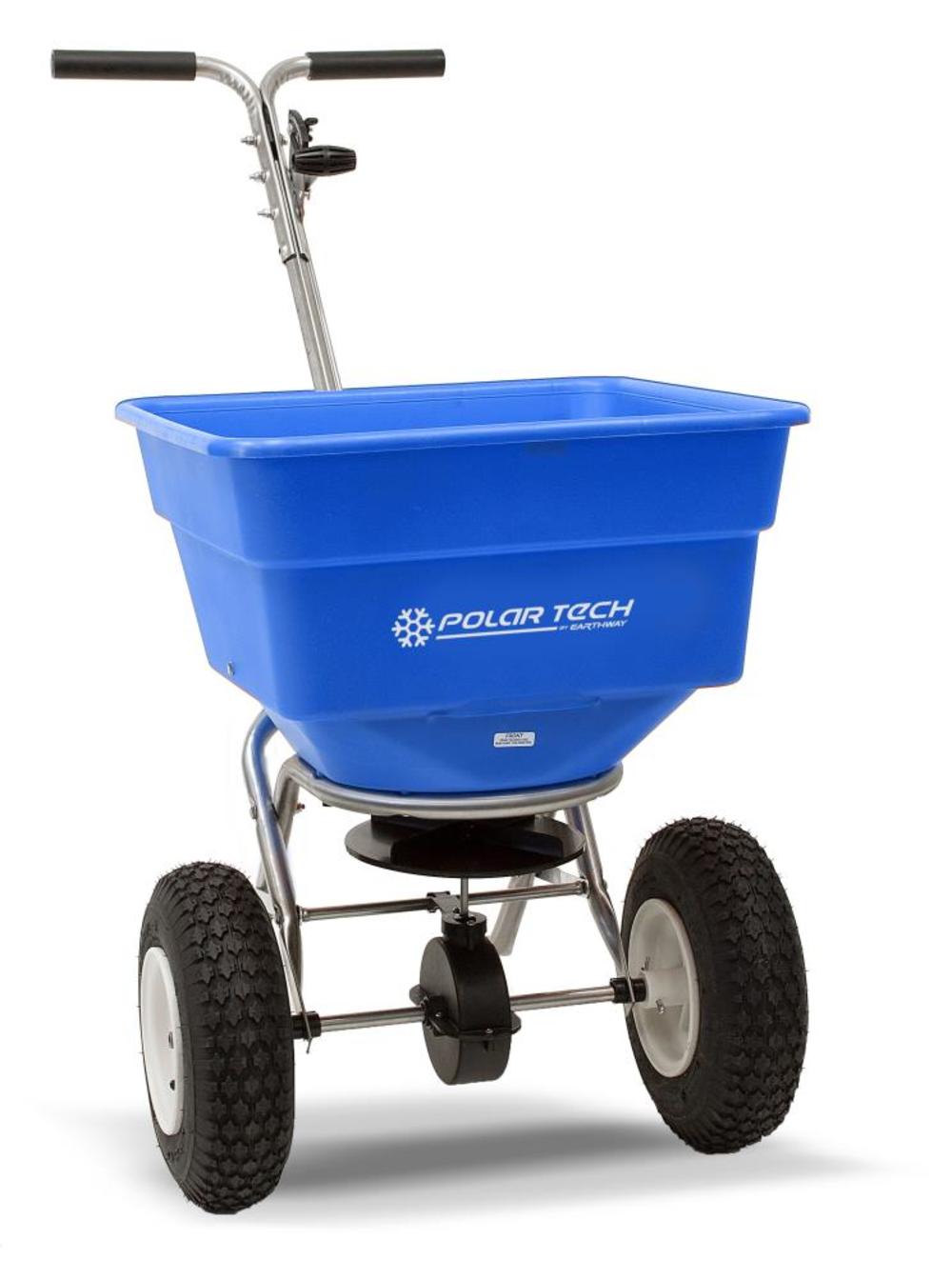 Polartech 100Lb Stainless Steel Ice Melt Spreader - Flockneti