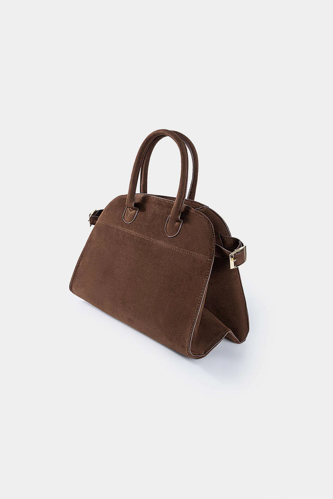 Faux Suede Tote Bag - Flockneti