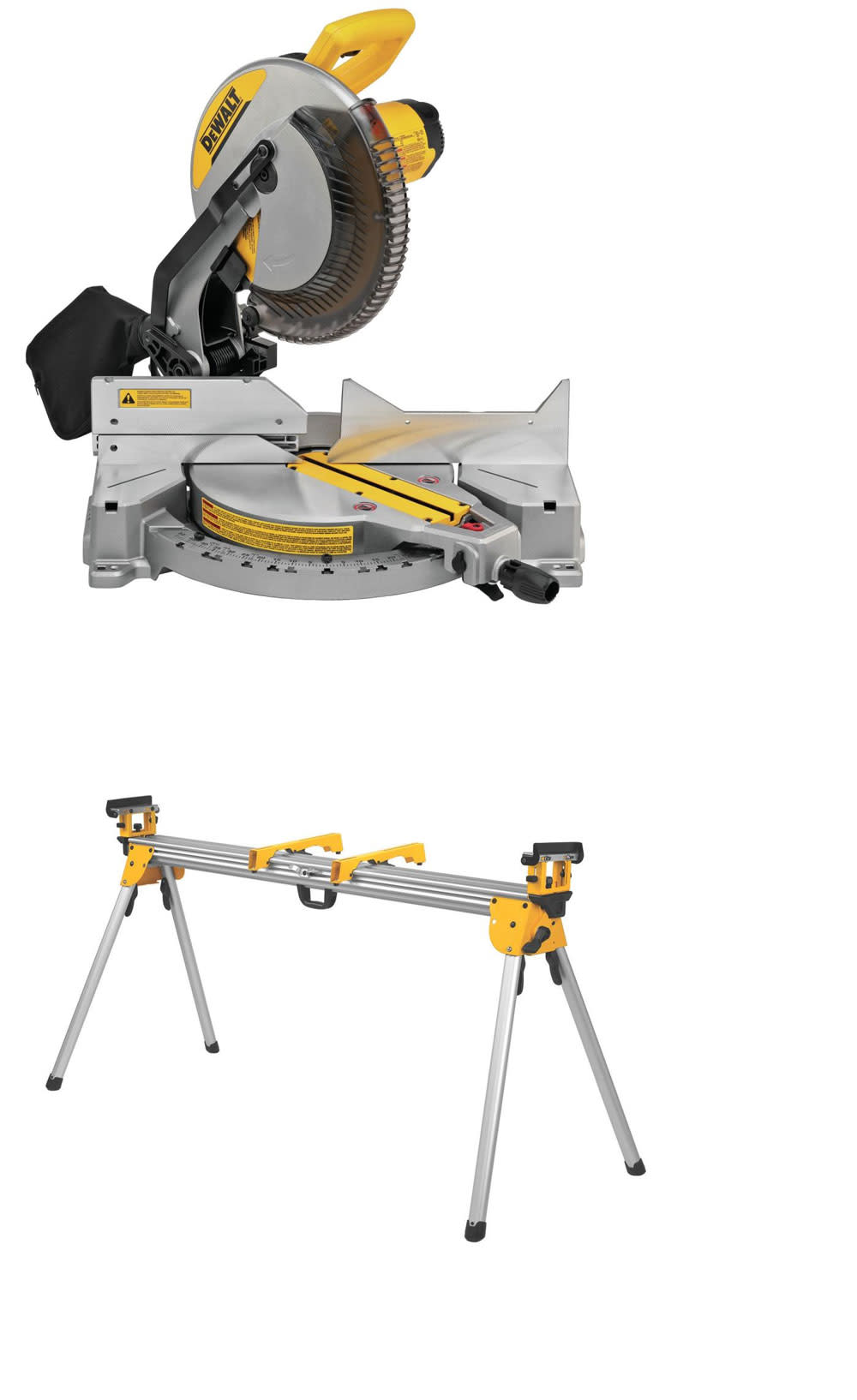 DEWALT 12″ Compound Miter Saw with Miter Saw Stand Bundle - Flockneti