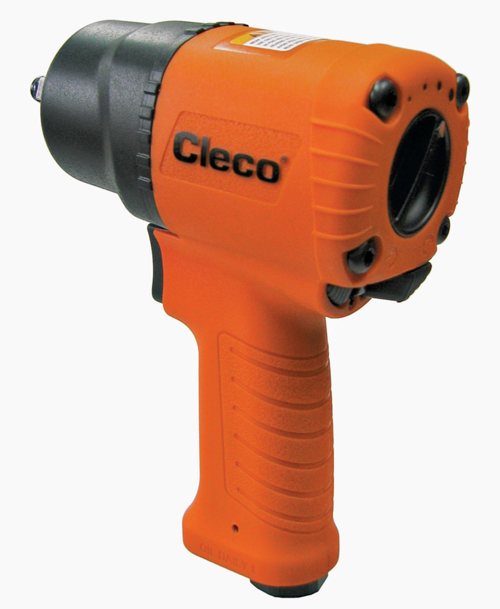 Cleco 3/8In Composite Air Impact Wrench with Ring Retainer - Flockneti