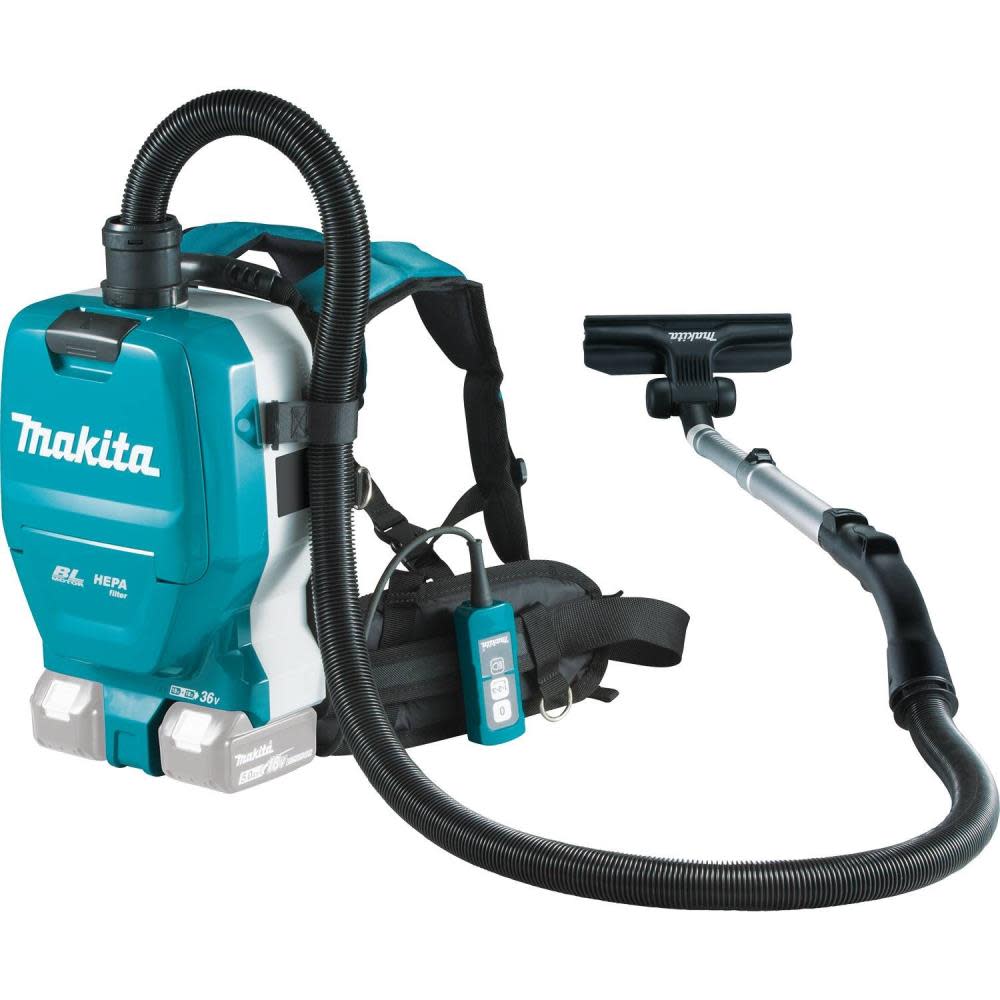 Makita 18V X2 LXT 36V 1/2 Gallon HEPA Backpack Dry Vacuum Bare Tool - Flockneti
