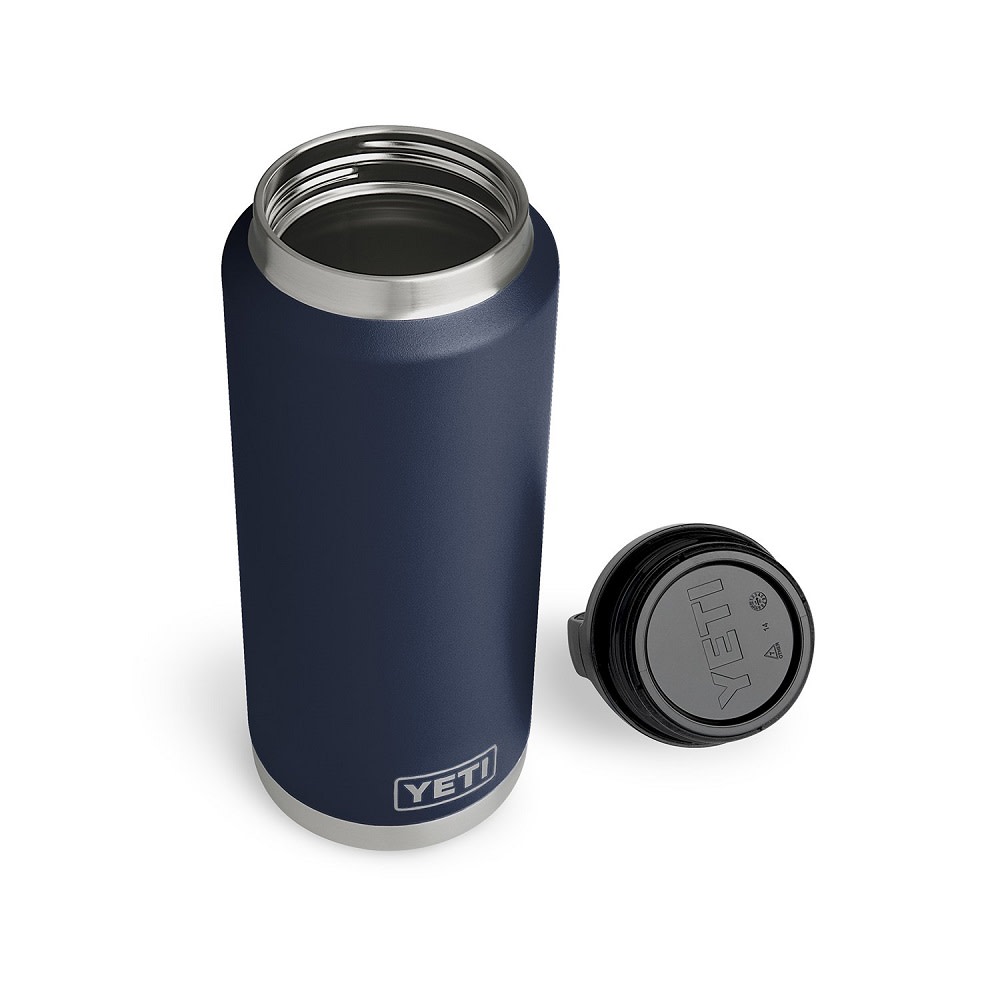 Yeti 36oz Rambler Bottle with Bottle Chug Cap – Navy - Flockneti