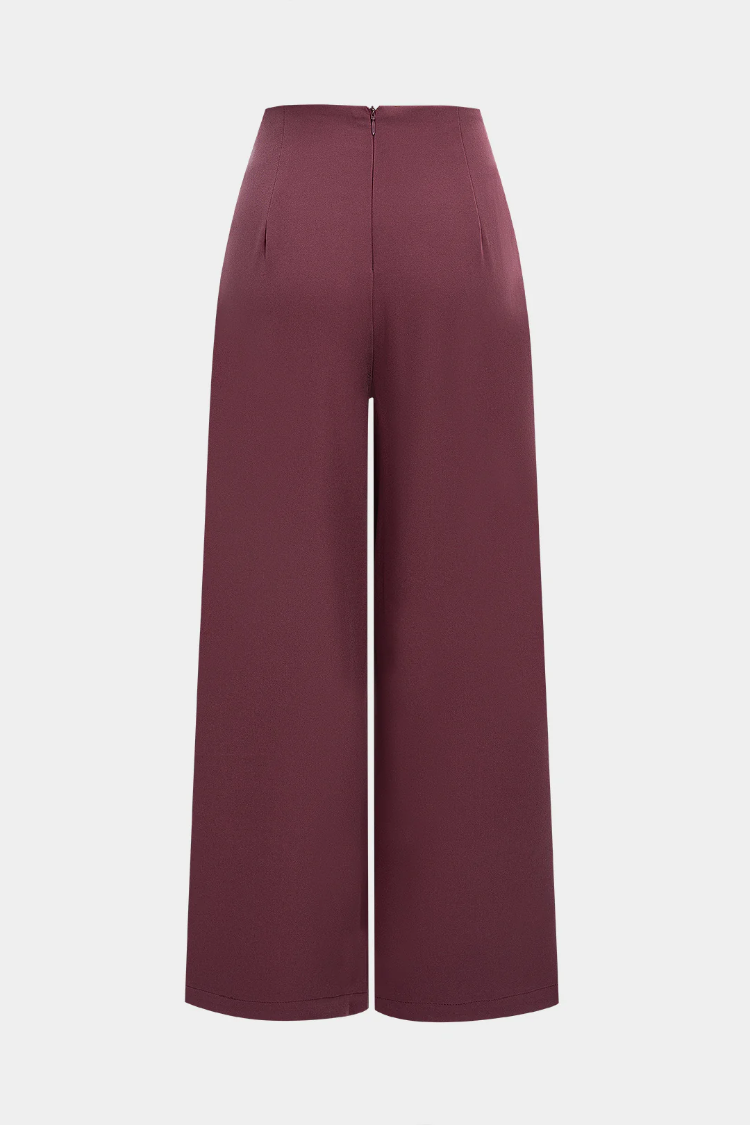 Pleated Straight Leg Pants - Flockneti