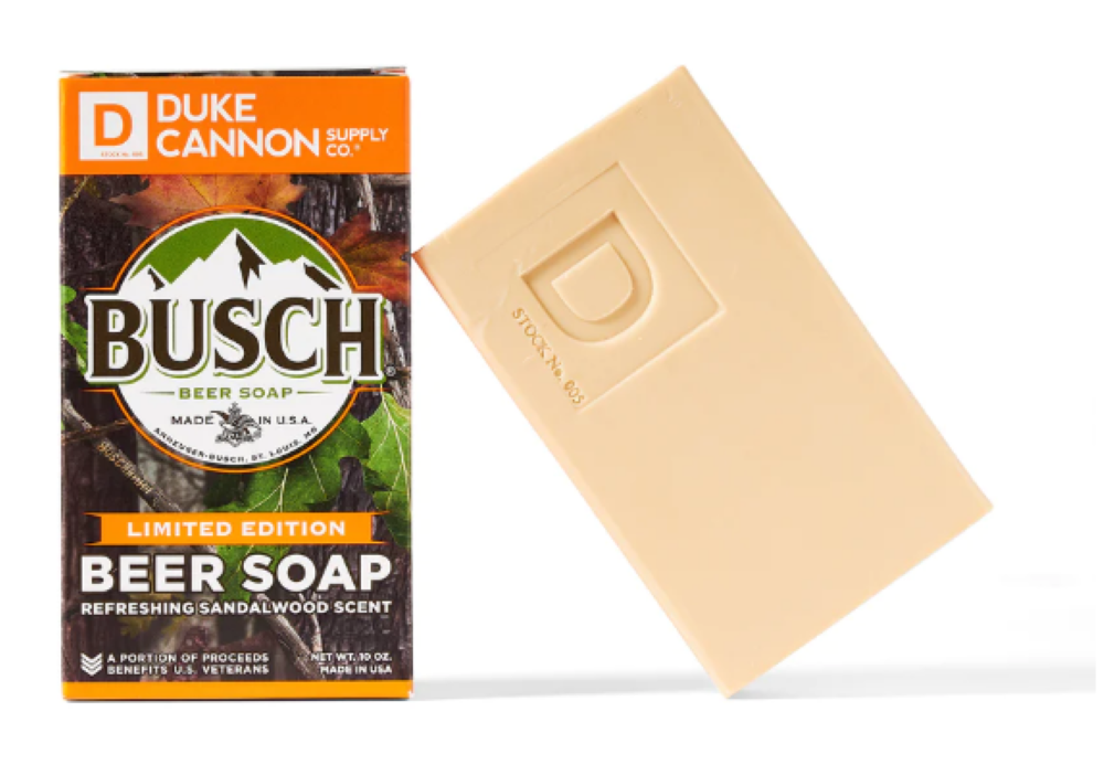 Duke Cannon BUSCH Camo Soap 10oz Bar - Flockneti