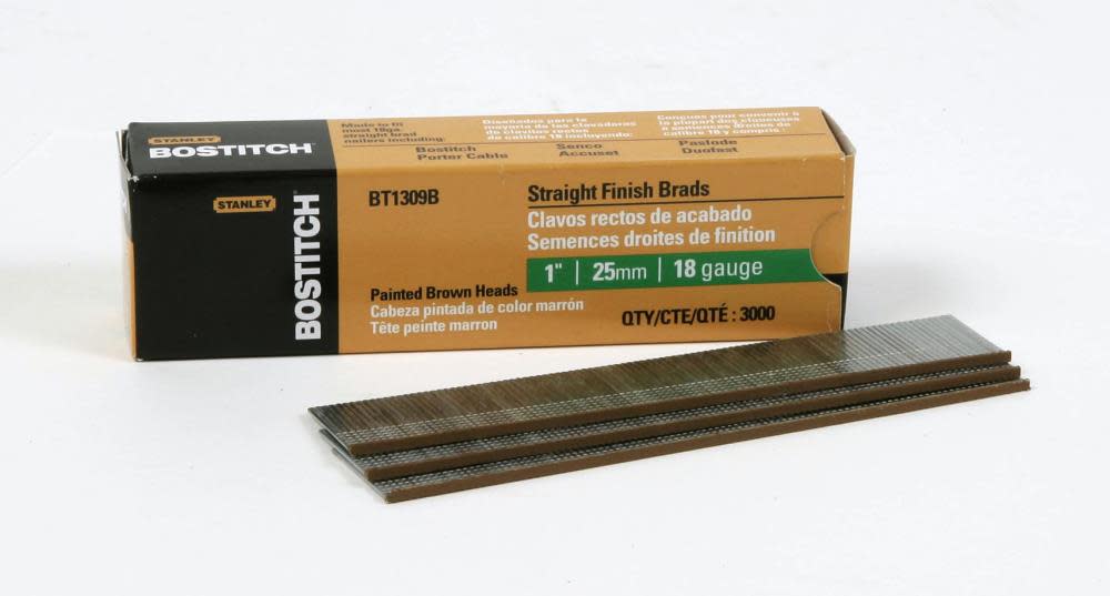 Bostitch 1 In. 18 Gauge Brad - Flockneti