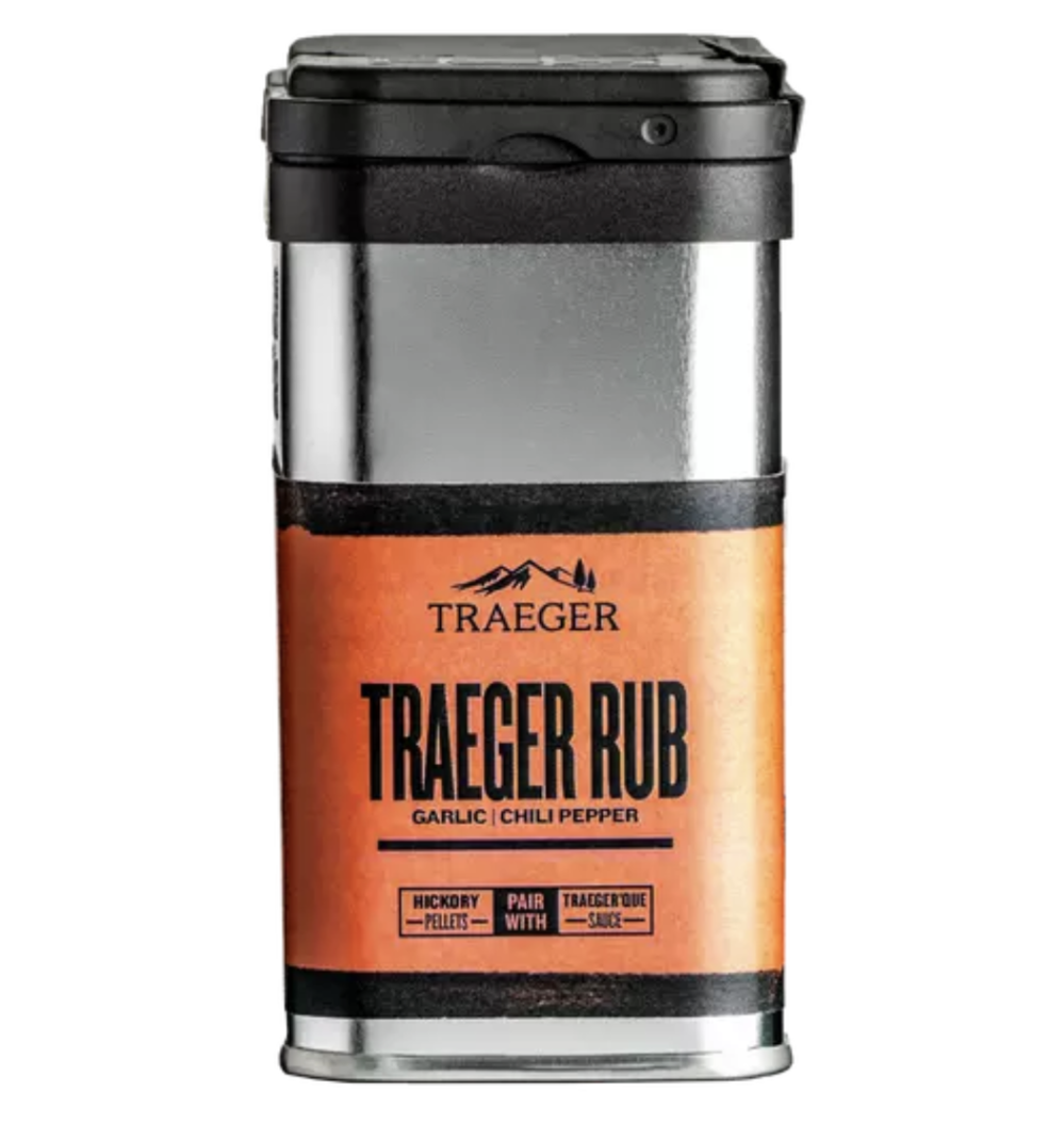Traeger 9oz BBQ Rub Garlic and Chili Pepper - Flockneti