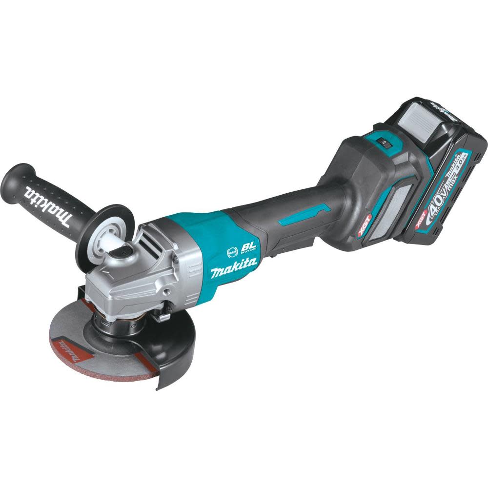Makita XGT 40V max Paddle Switch Angle Grinder Kit 4 1/2 / 5″ - Flockneti