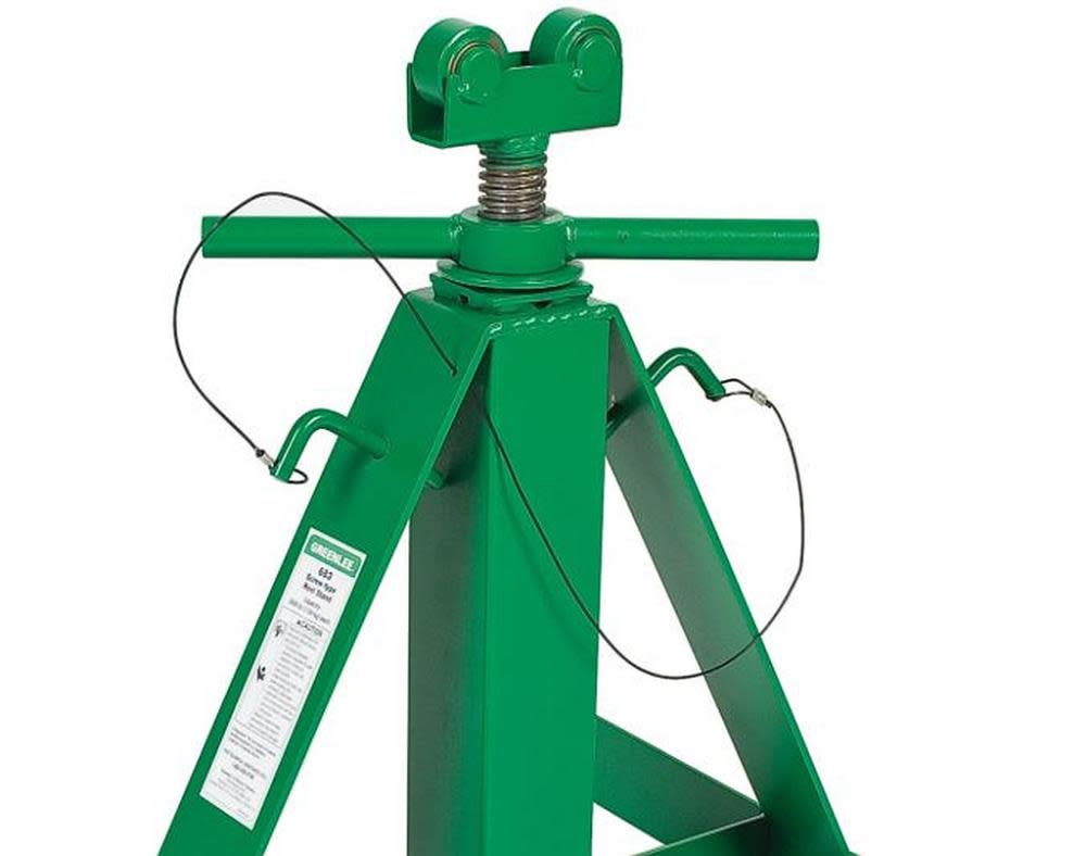 Greenlee 22 In to 54 In Screw Type Reel Stand - Flockneti