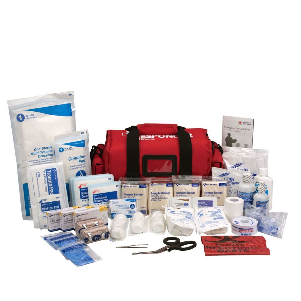 First Aid Only First Responder Kit Large 158pc Bag - Flockneti