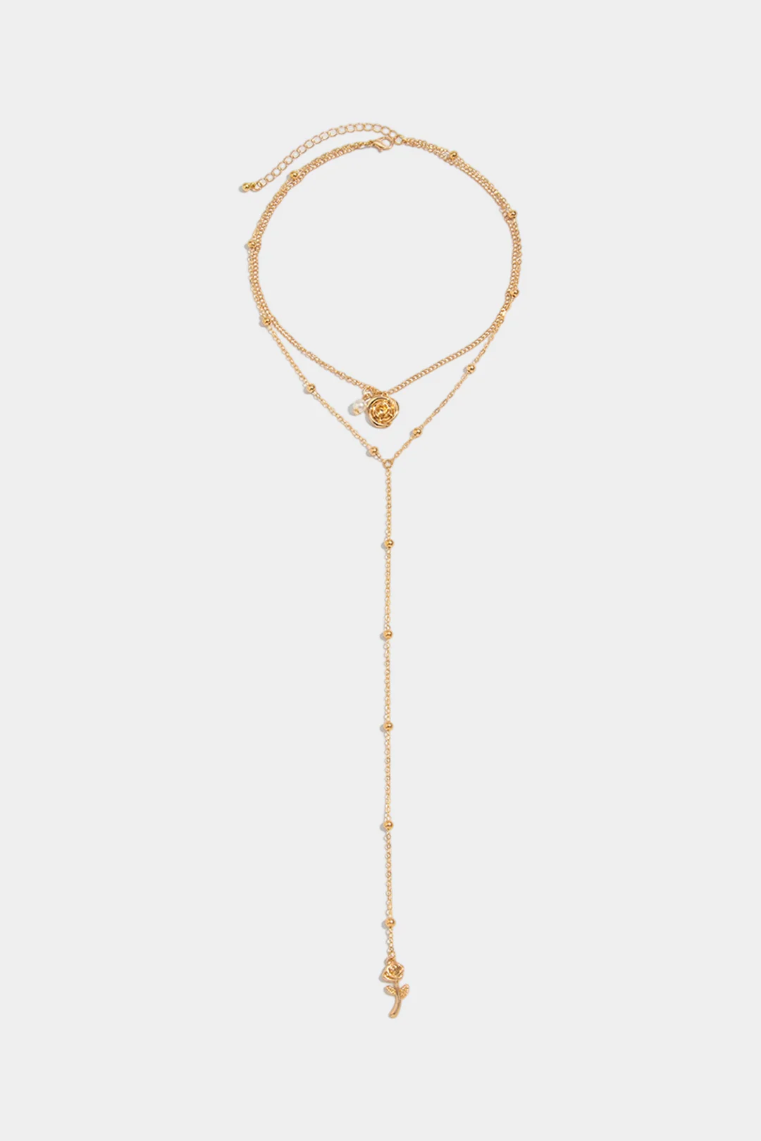 Rose Shape Necklace - Flockneti