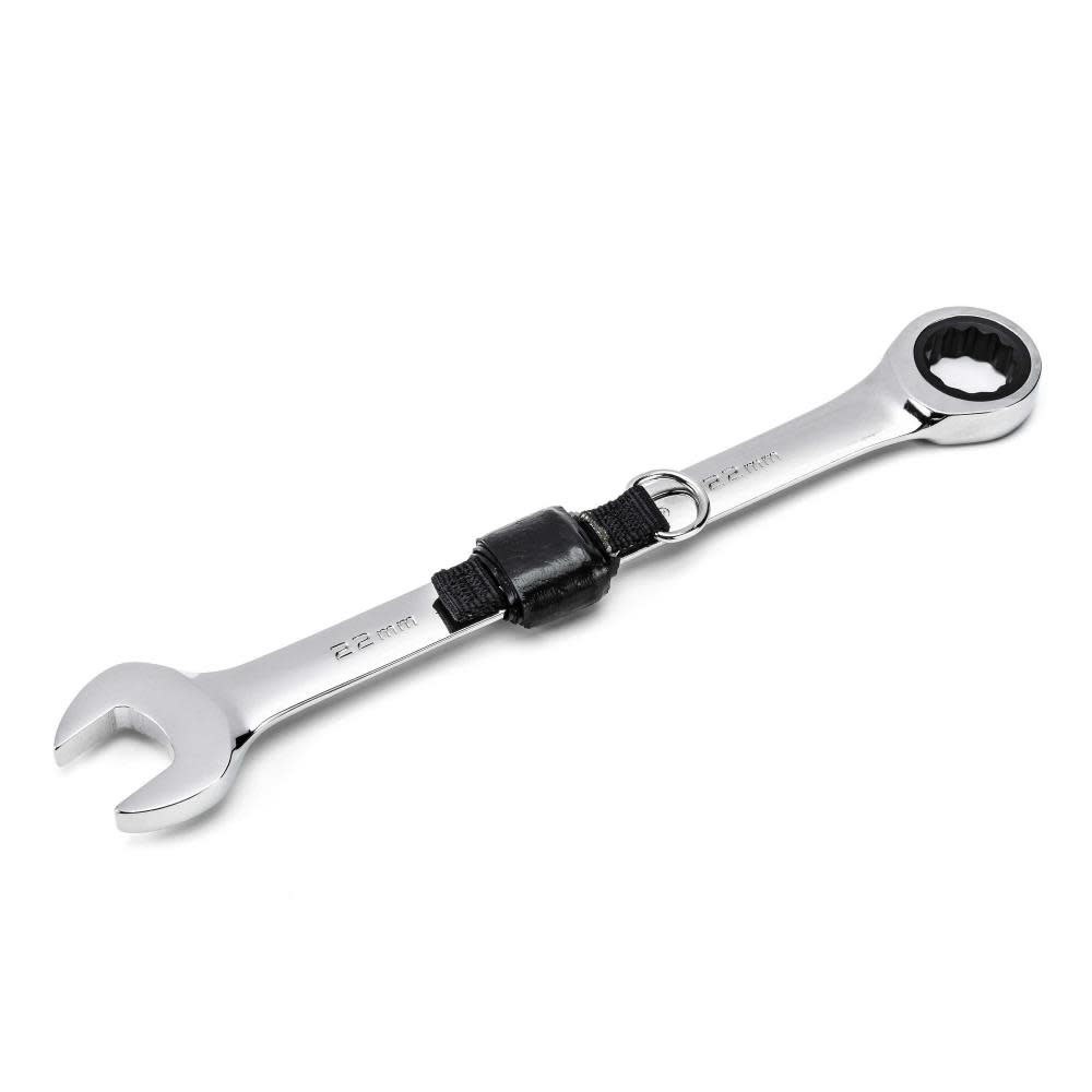 GEARWRENCH 22mm 12 Point Tether Ready Ratcheting Combination Wrench - Flockneti