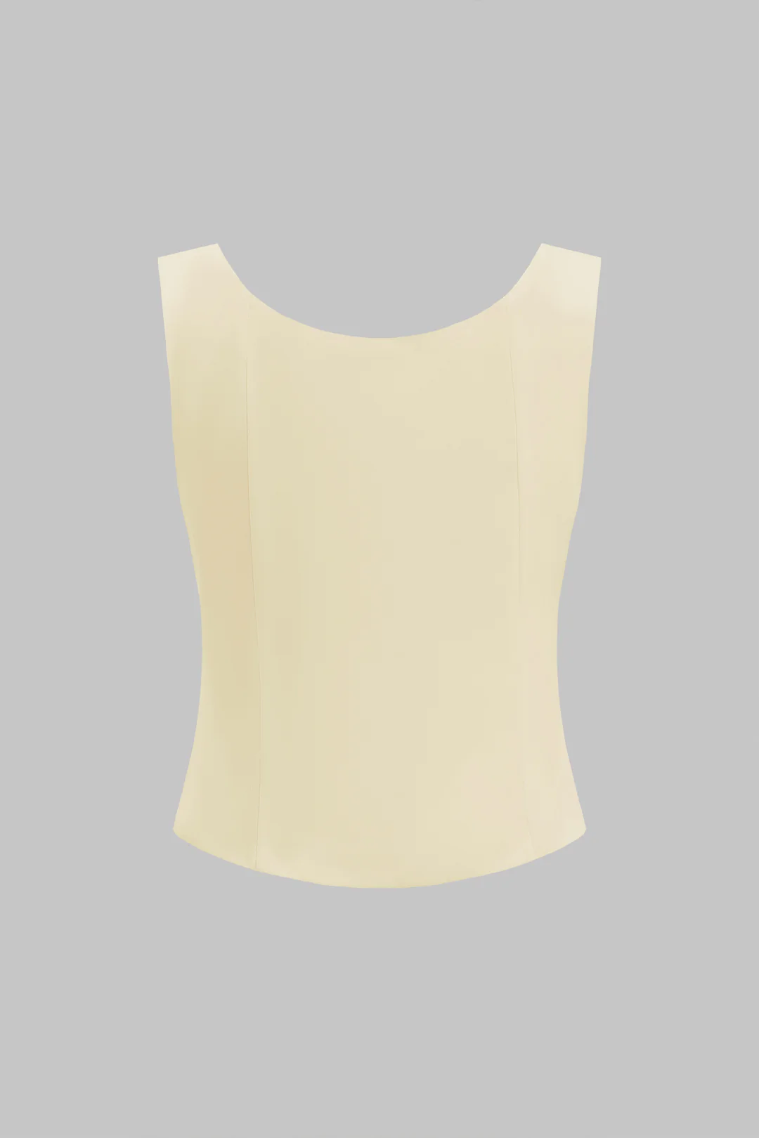 Satin Button Tank Top - Flockneti