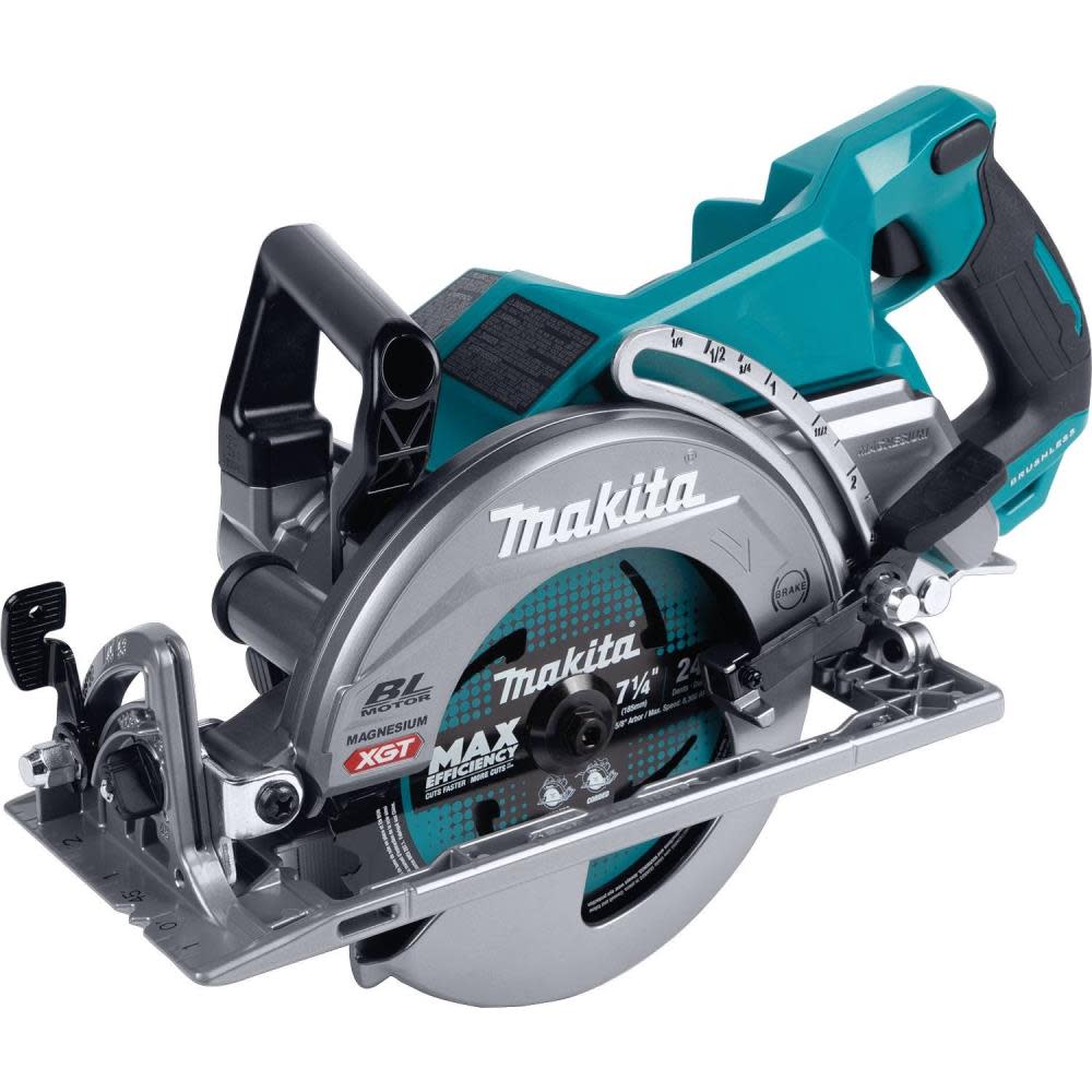 Makita XGT 40V max Circular Saw Rear Handle 7 1/4 Bare Tool - Flockneti