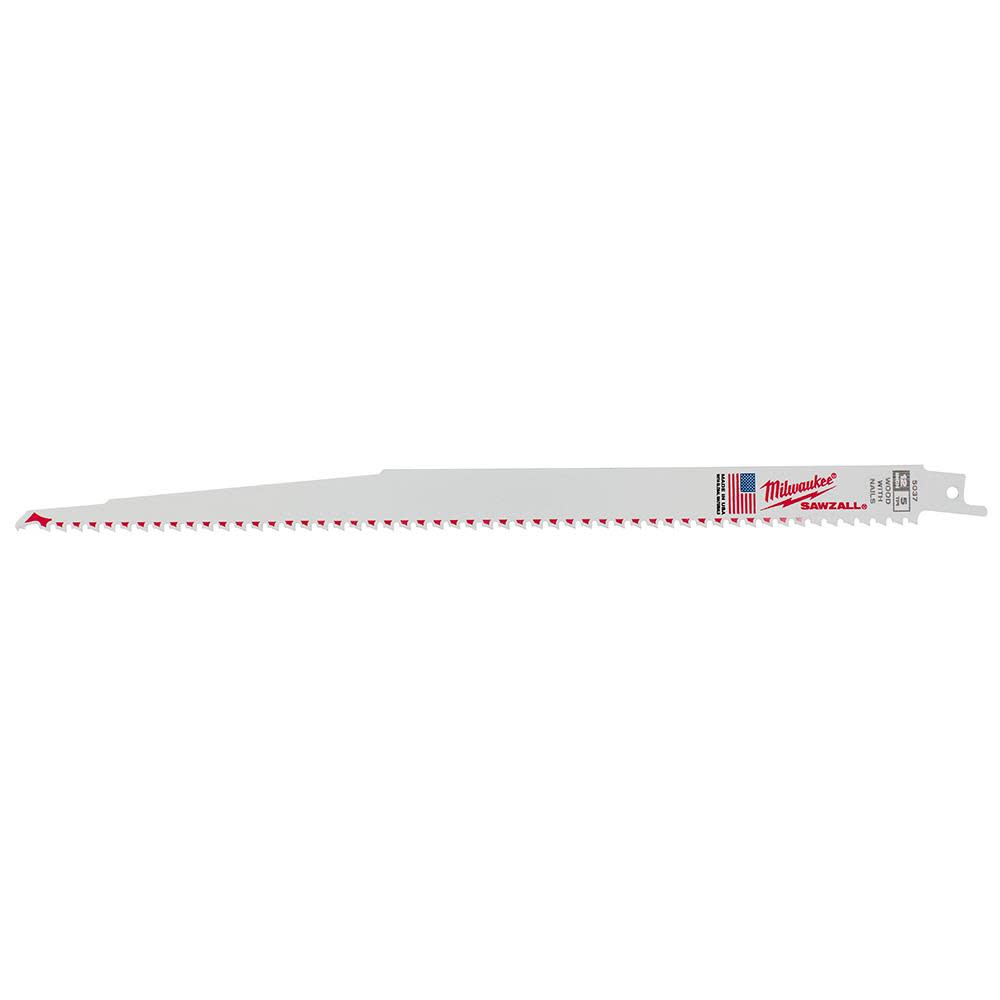Milwaukee 12 in. 5 TPI SAWZALL Blades 5PK - Flockneti