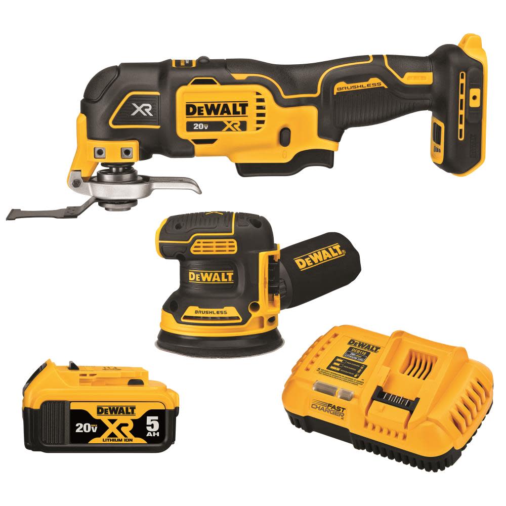 DEWALT 20V MAX XR Cordless Woodworking Kit 2pc - Flockneti