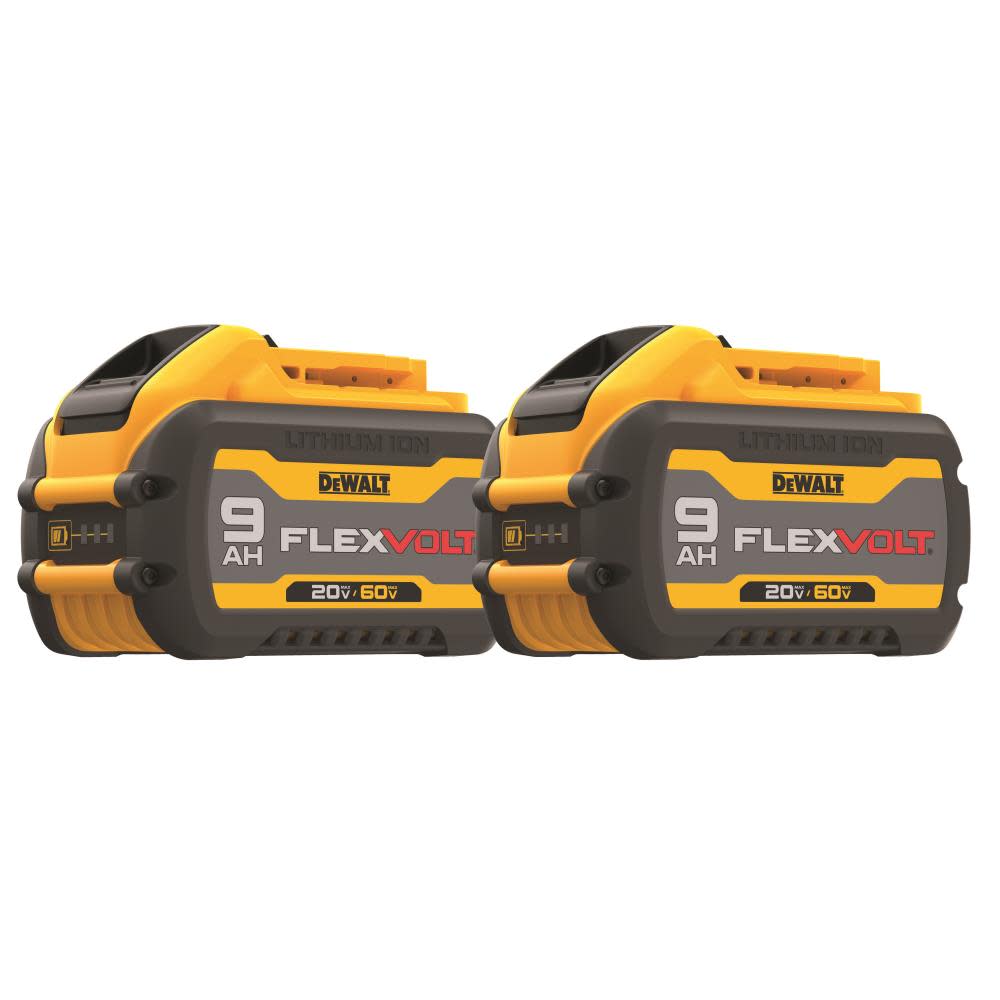 DEWALT DCB609-2 – 20V/60V MAX FLEXVOLT 9.0AH DUAL PACK - Flockneti