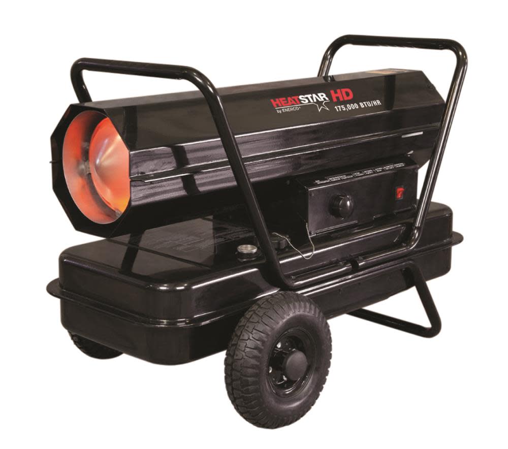 Heatstar HS210KT 210000BTU Kerosene Forced Air Heater with Thermostat - Flockneti