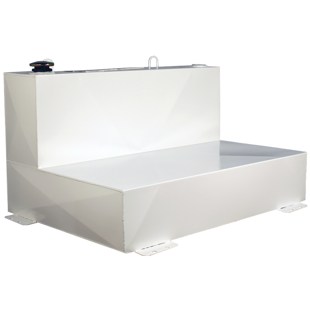 Better Built 100 Gallon HD Series “L” Transfer Tank STEEL WHITE - Flockneti