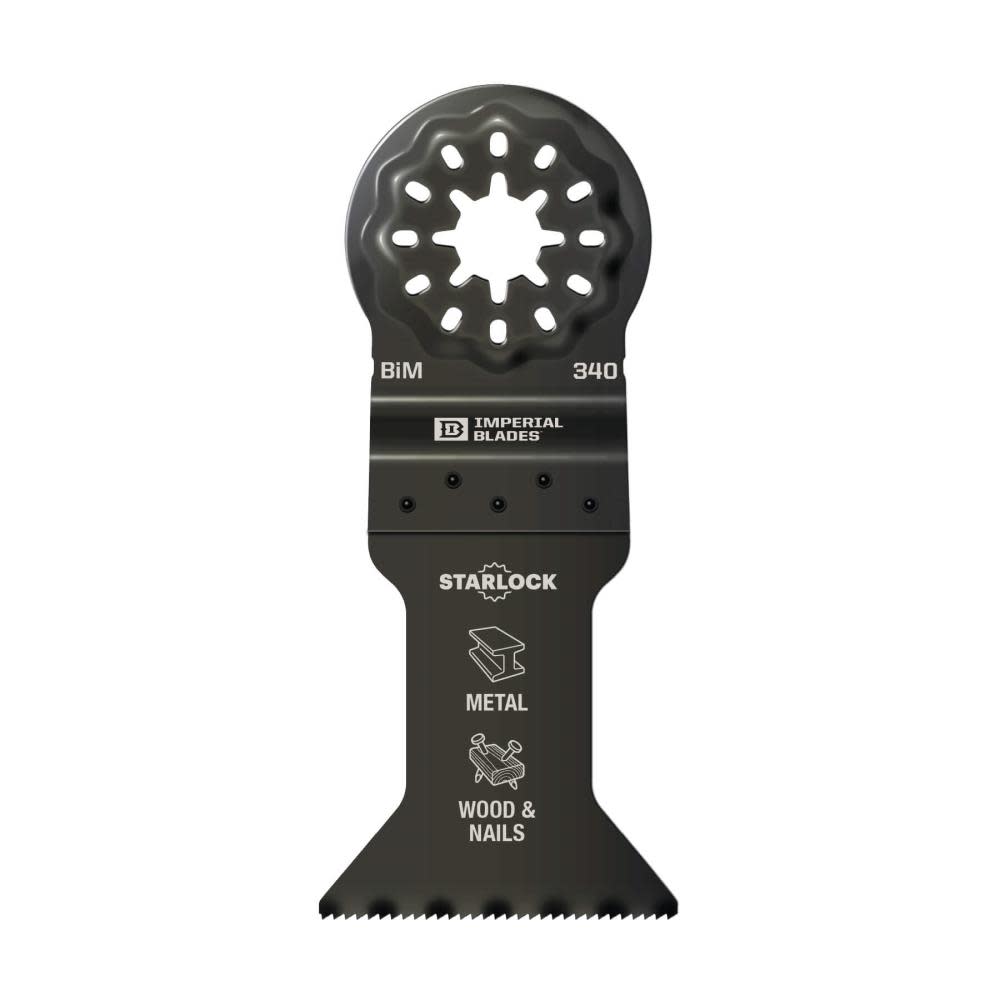 Imperial Blades IBSL340-1 Starlock 1-3/4″ Standard Metal Blade 1PC - Flockneti