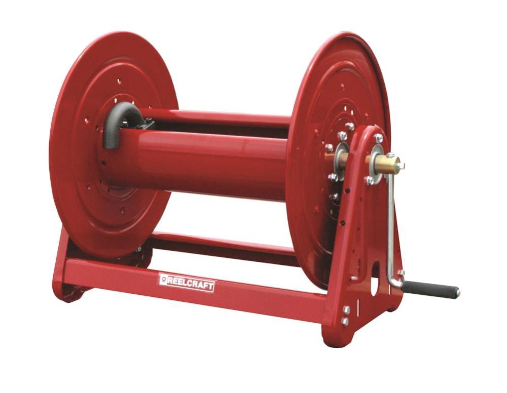 Reelcraft Hand Crank Hose Reel – 3/4 In. x 175 Ft. 3000 PSI Without Hose - Flockneti