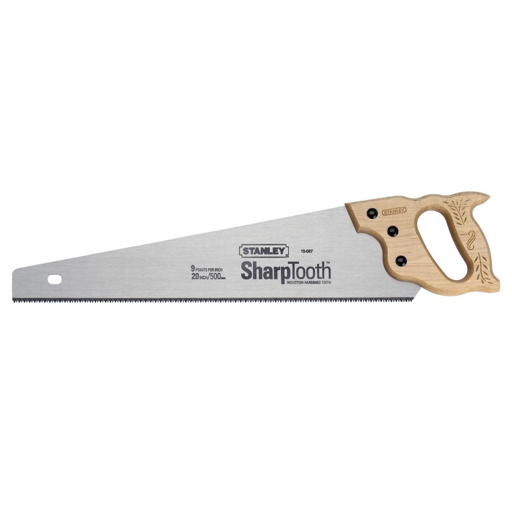 Stanley 20 in. SharpTooth Saw - Flockneti