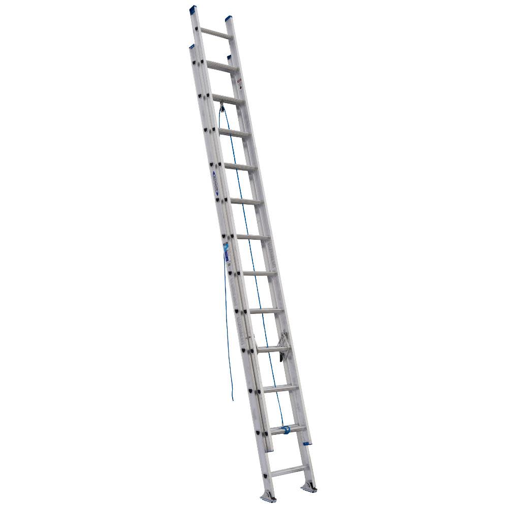 Werner 24 Ft. Type I Aluminum Extension Ladder - Flockneti