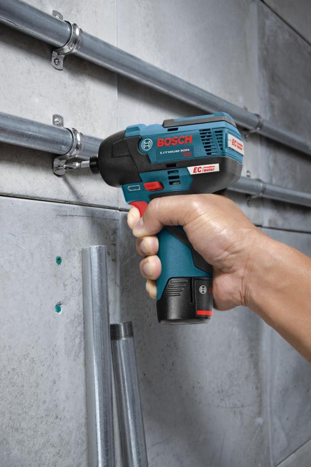 Bosch 12 V Max EC Brushless Impact Driver Kit - Flockneti