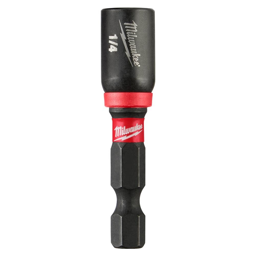Milwaukee SHOCKWAVE Impact Duty 1/4 x 1 7/8″ Magnetic Nut Driver 10pk - Flockneti
