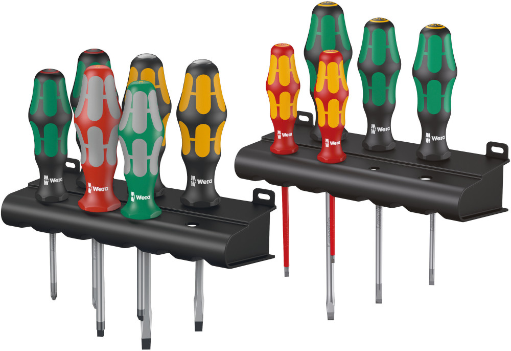 Wera Tools Kraftform XXL 3 All-Round Screwdriver Set 11pc - Flockneti