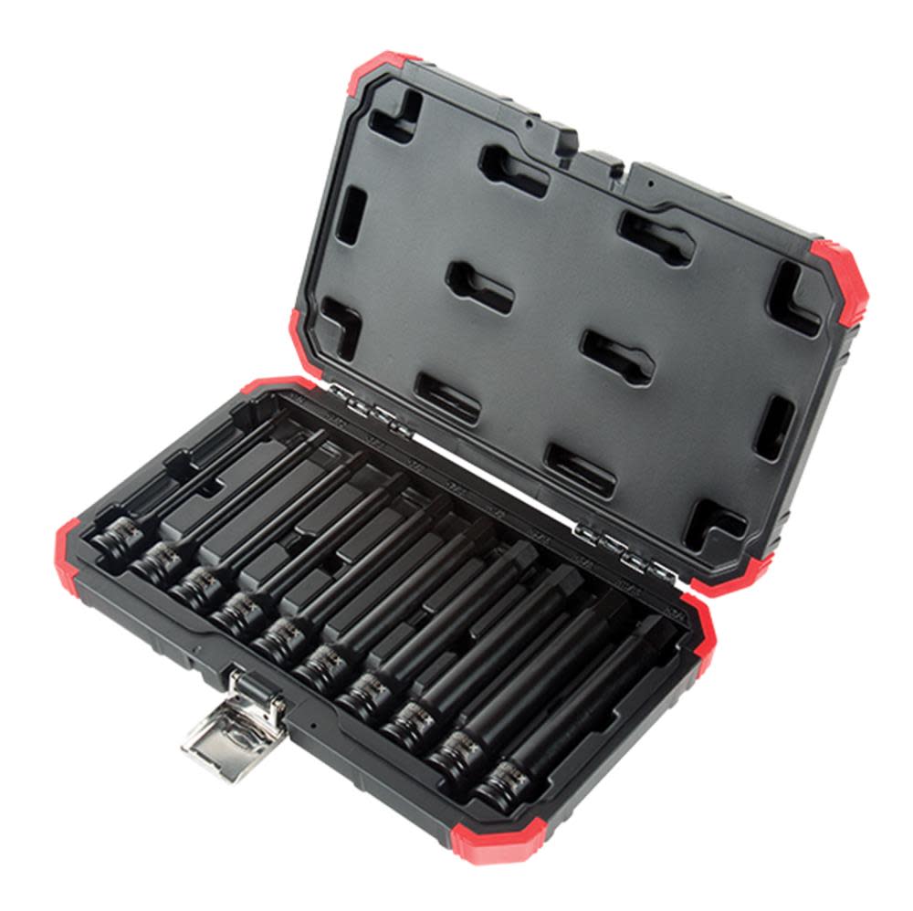 Sunex 1/2 In. Drive SAE Impact Hex Driver Set 10 Pc - Flockneti