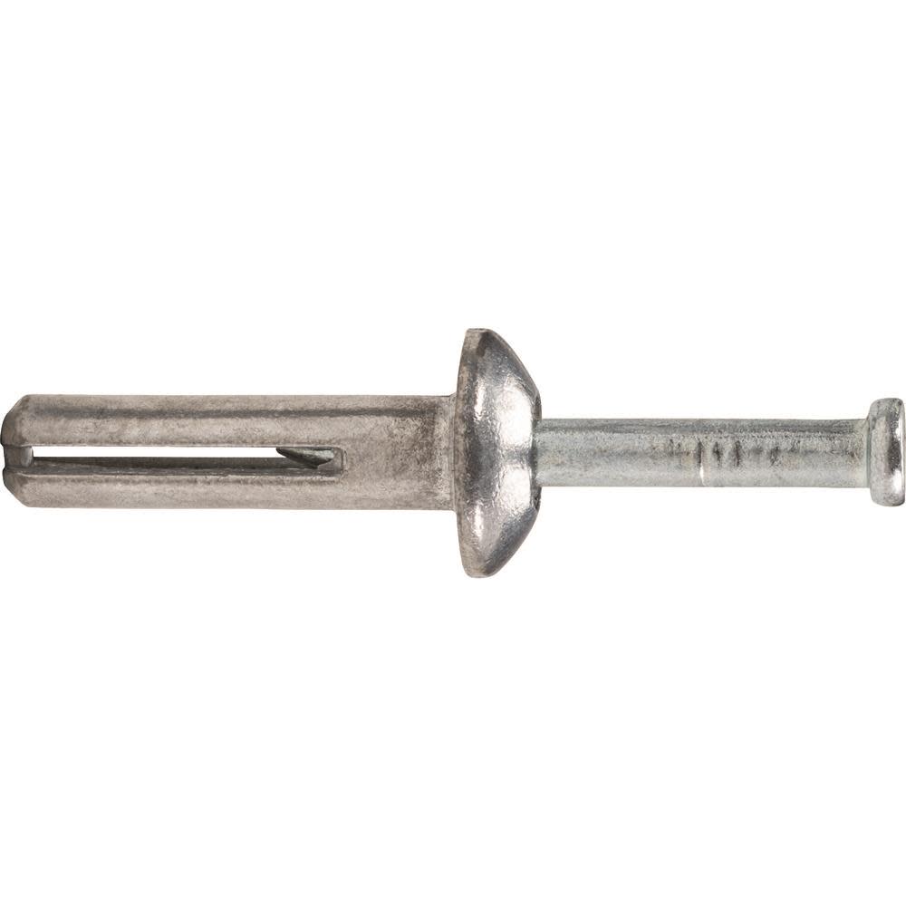DEWALT Impact Nail & Pin Anchors ZAMAC NAILIN MH 1/4 X 3/4 QTY: 100 - Flockneti