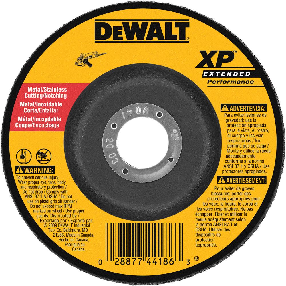 DEWALT 9 In. x 3/32 In. x 7/8 In. XP Cutting and Notching Wheel - Flockneti