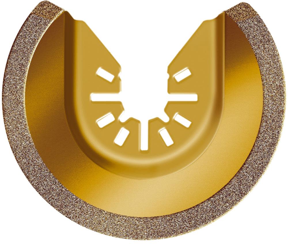 Rockwell Sonicrafter 3-1/8 In. Universal Fit Carbide Grit Semicircle Blade - Flockneti
