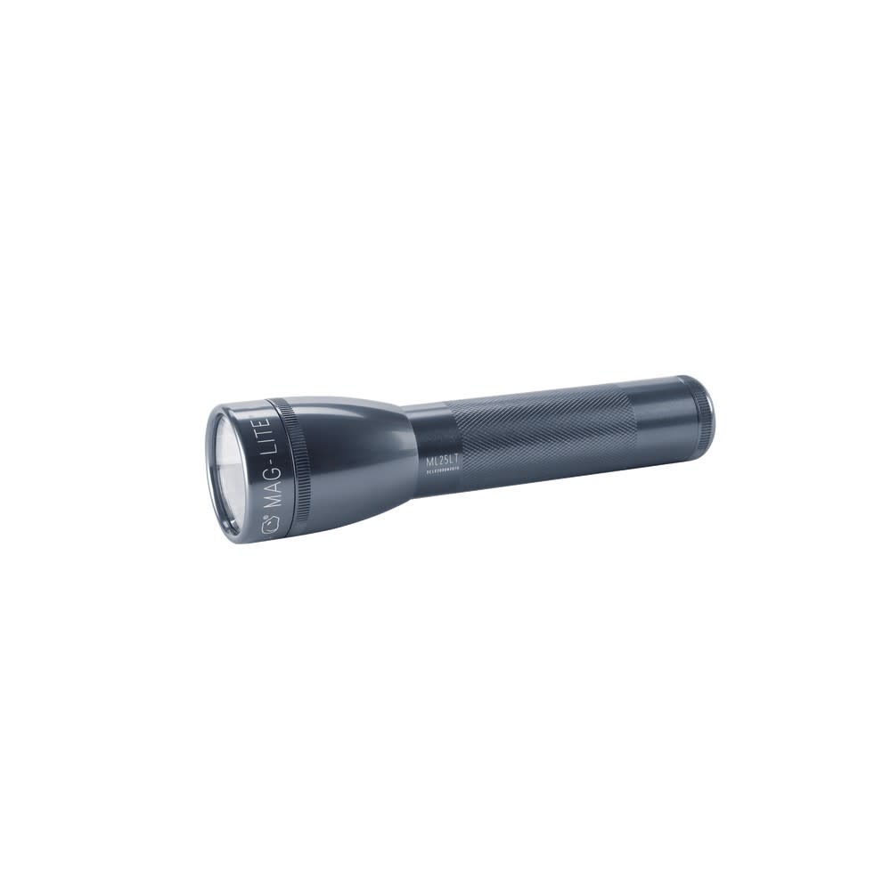 Maglite Flashlight ML25LT 192 Lumens Gray LED 2 Cell C - Flockneti