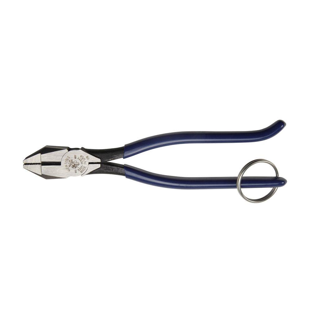 Klein Tools Slim Rebar Work Pliers with Ring - Flockneti