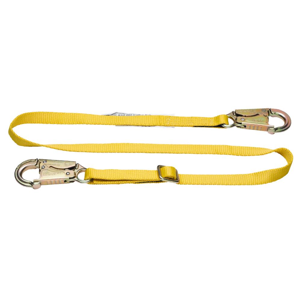 Werner 6ft Web Positioning Adjustable Lanyard (1in Web Snap Hook) Fall Protection Equipment - Flockneti