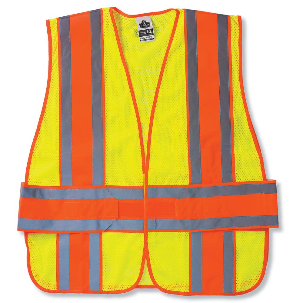 Ergodyne GloWear 8240HL Class 2 Lime Green Safety Vest – M/L - Flockneti